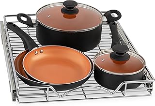 HOLDN’ STORAGE Pull Out Cabinet Organizer, Heavy Duty Caddy w/Lifetime L...