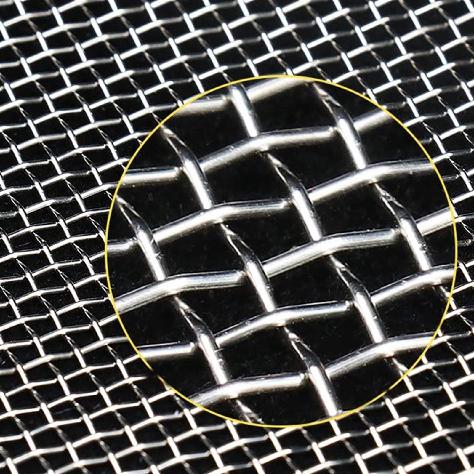 sito， Sito do mąki 4-300M okrągłe 304 ze stali nierdzewnej sito kuchennej filtr fasoli(35 Mesh 0.5mm,10cm Diameter)