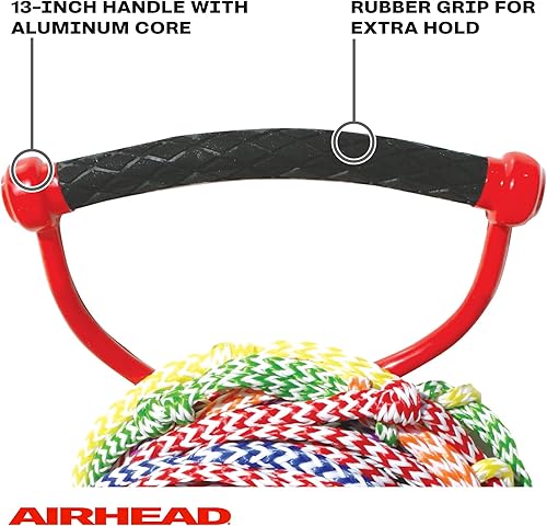 Vista 16 de AIRHEAD Heavy Duty Tow Harness blanco y rojo