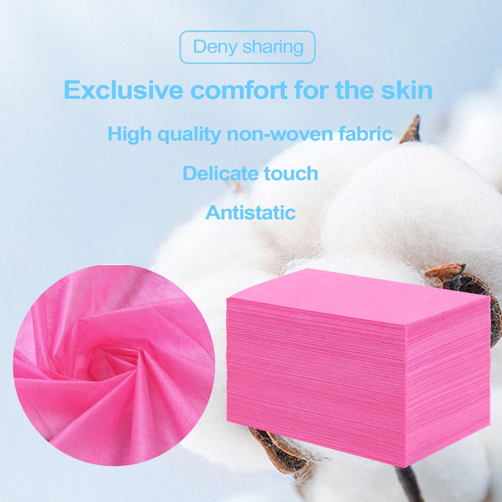 100 sábanas desechables, 31 x 71 pulgadas, protector impermeable para mesa de masaje, tela no tejida, para terapia de masaje, tatuaje, salón de belleza, hoteles, esteticista (rosa)