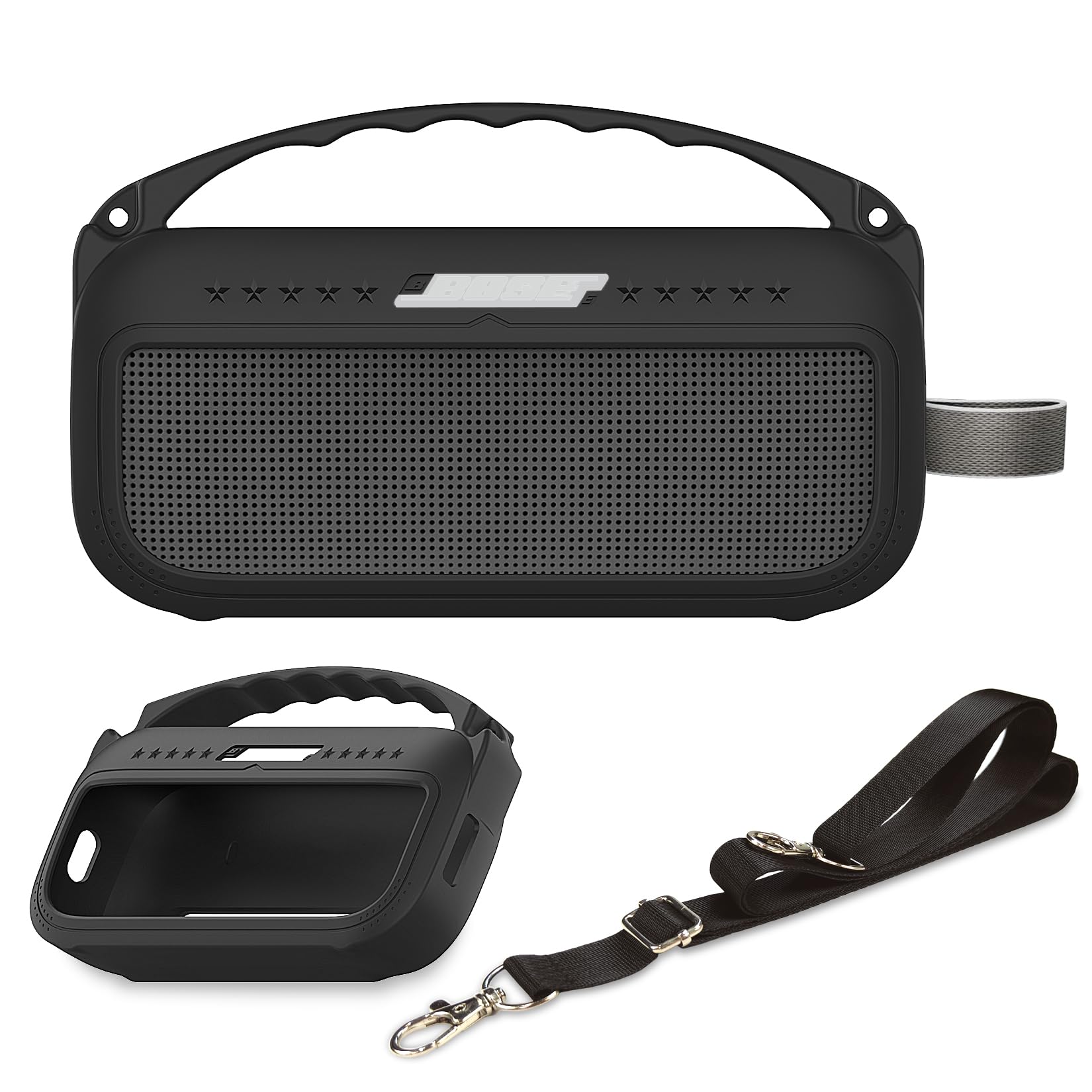 XEGIMOR Silicone Cover Case Compatible with Bose SoundLink Flex Portable Bluetooth Speaker 2nd /1st Gen, Soft Skin Sleeve for Bose SoundLink Flex