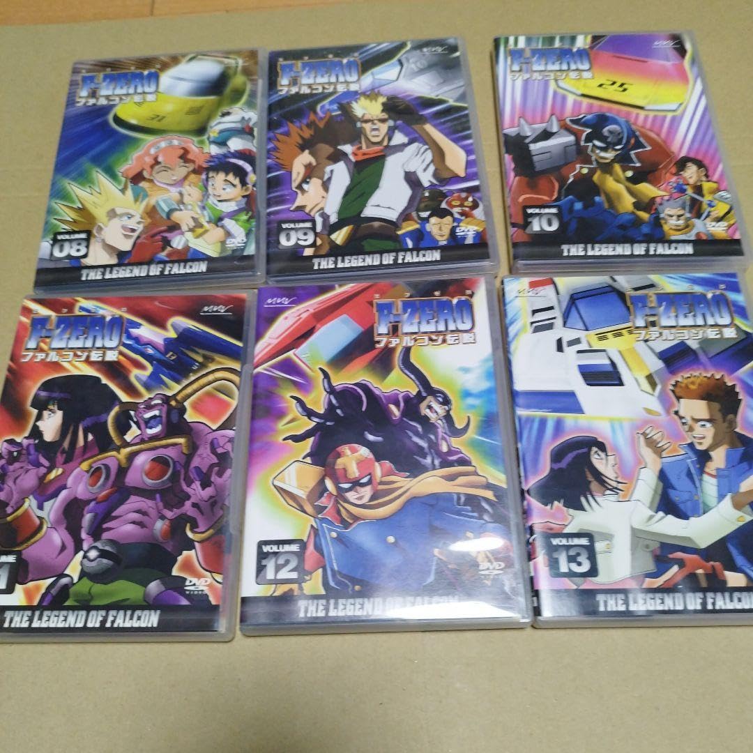 Amazon.co.jp: F-ZERO ファルコン伝説 DVD 全巻セット エフゼロ 