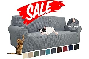 YEMYHOM Couch Cover: Premium Furniture Protection for 3-Cushion Sofas