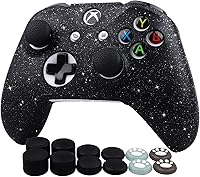 Vista 1 de RALAN Glitter Controller Skin for Xbox One, Anti-Slip Silicone Controller Cover Protector Compatible for Xbox 1 WirelessWired Gamepad Joystick with