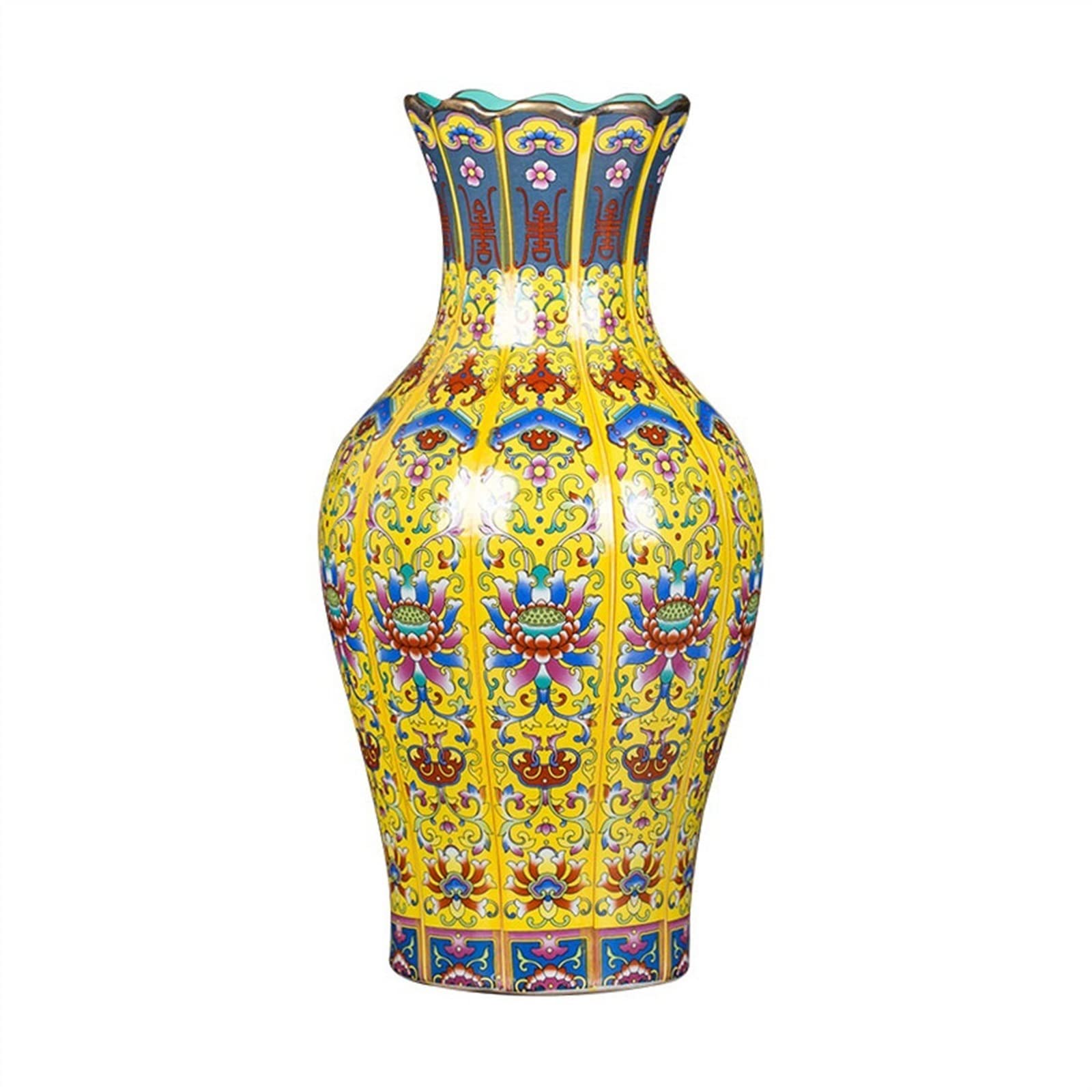 Vase en céramique épaissi décor à la maison salon bureau style ferme TUSUOD