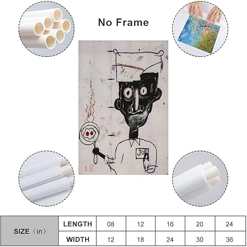 Miniatura 2 de RIUFIN Lienzo impreso para pared, diseño de ojos y huevos de 1983, graffiti callejero, cuadro de arte temático para decoración de fiesta, póster de