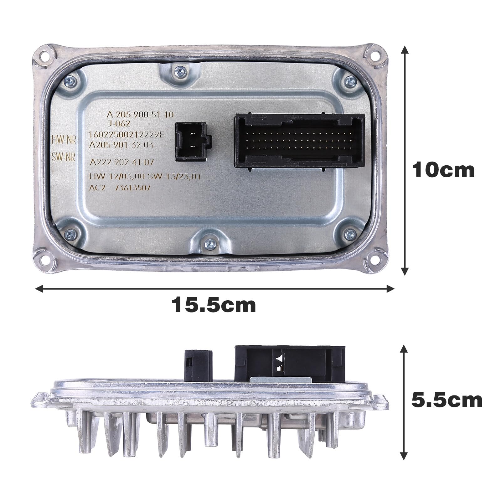Amazon.com: ihreesy LED Headlight Module,Fit for W205 S205 C205  