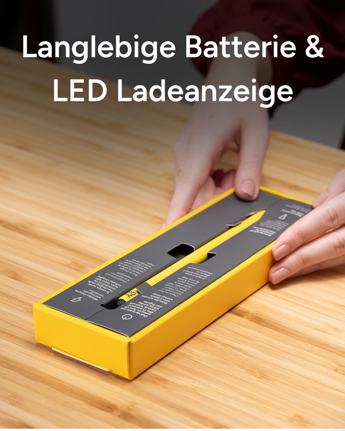 ZAGG Pro Stylus 2 Pen für iPad [2018 & Neuer], kabellos Laden, magnetischer Halt, klick-Einschalten, Doppelspitze, Neigungserkennung, Handflächenerkennung, Lange Akkulaufzeit, LED-Anzeige (pink)
