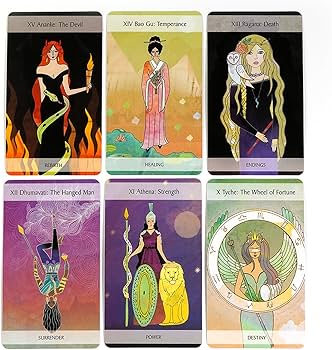 Amazon.co.jp: TAPOタロットカード 78枚 ミッドナイトマジックデッキ