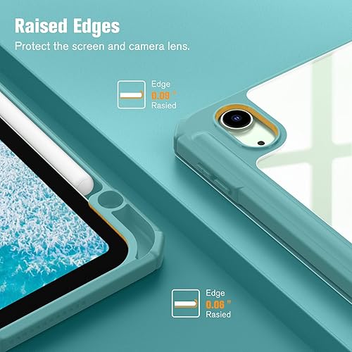 Miniatura 23 de Fintie Funda híbrida delgada para iPad Air de 11 pulgadas M3 (2025) / M2 (2024), iPad Air 5ª (2022) / 4ª generación (2020) de 10.9 pulgadas, funda a