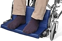 Vista 7 de NYOrtho Extensor de reposapiés para silla de ruedas, protector de cojín de piernas, se asegura fácilmente con correa de liberación rápida, anchos