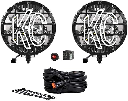 100 SlimLite LED Black Spot Beam - Pair Pack System