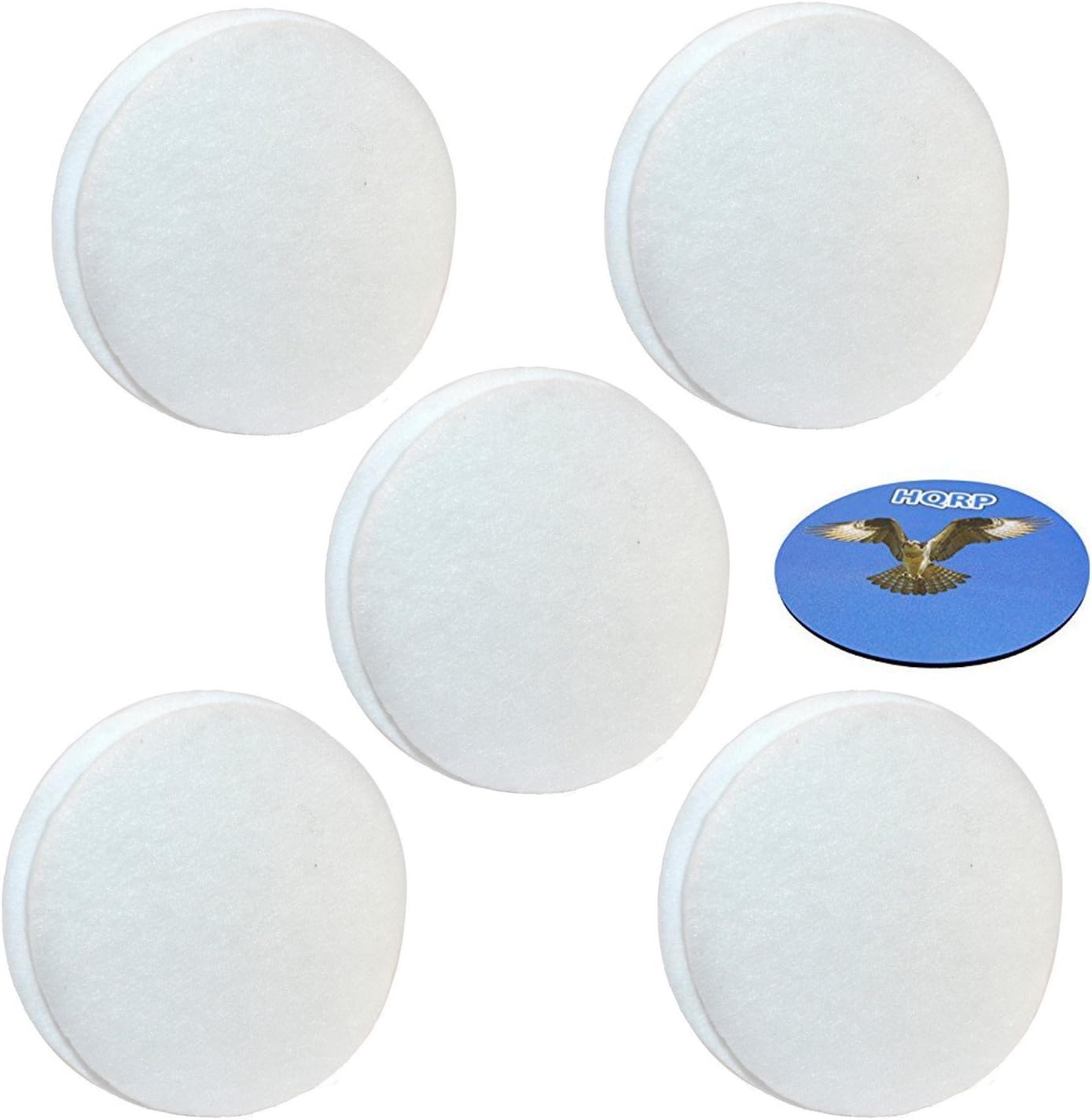 HQRP 5Pack PostMotor Filter Pad for Dyson DC07 / DC14