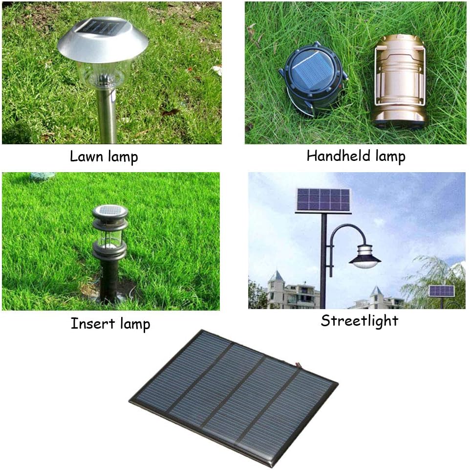 1.5W 12V Mini Solar Panel Solar Drop Glue Voard Polycrystalline Silicon Board DIY Solar Panels Cell Module Charger 1Pcs image 2