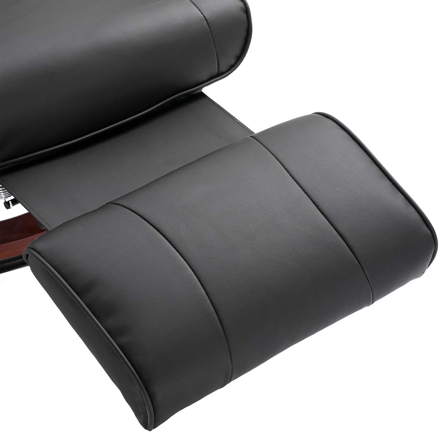 Close-up of the footrest padding