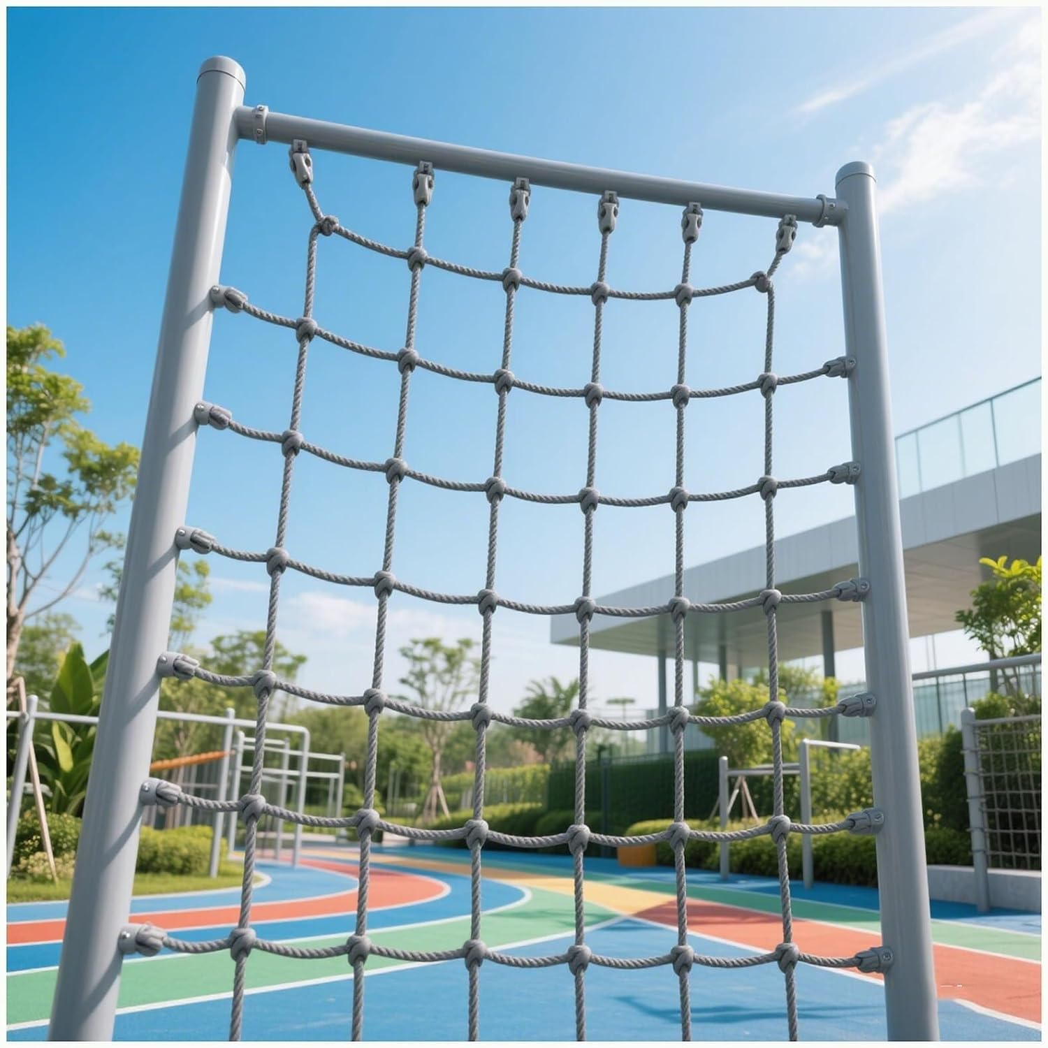 Climbing Cargo Net for Kids Adults,Polyamide Rope Ladder for Indoor/Outdoor Play, Obstacle Training, Treehouse Playground Safety Equipment
