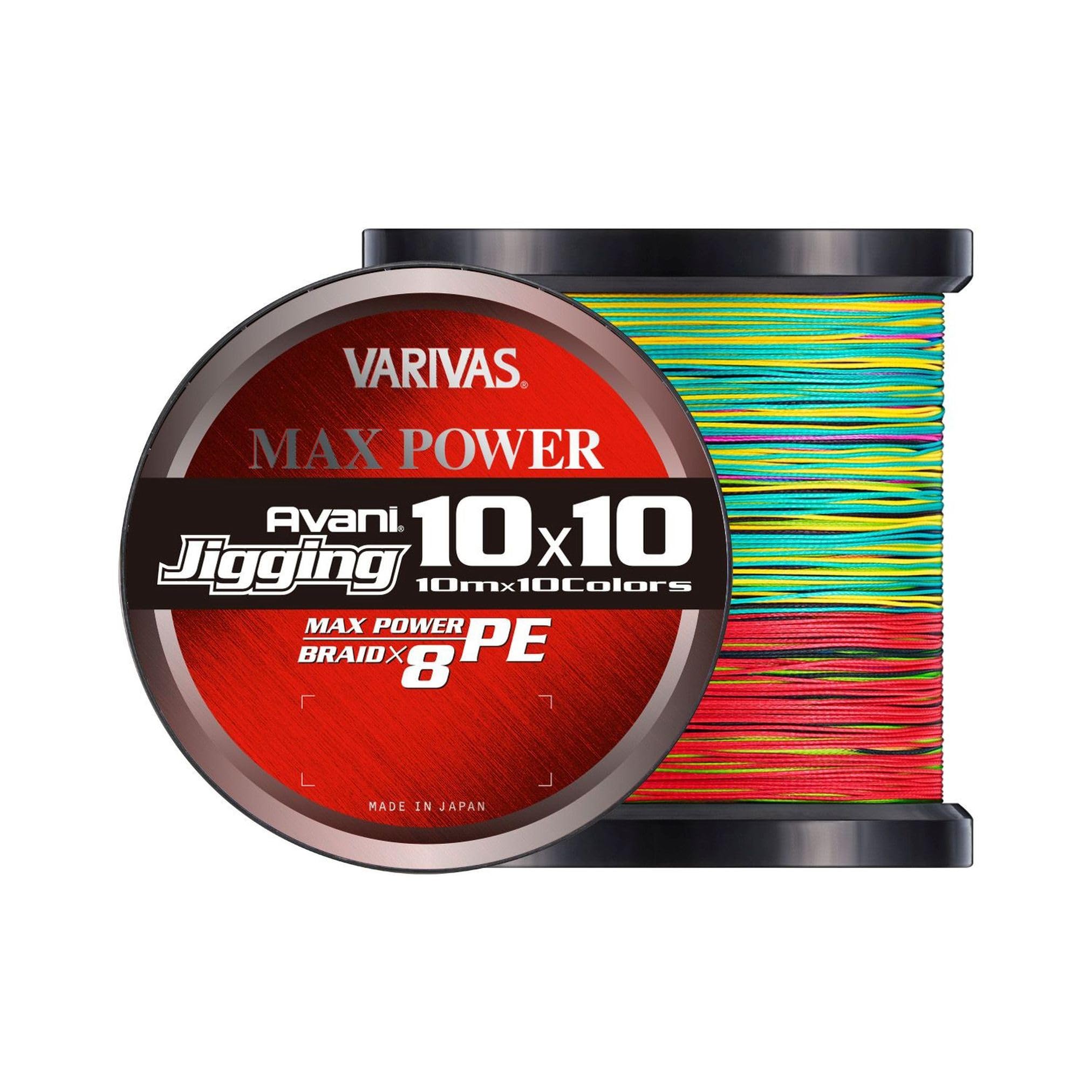 VARIVAS Avani Jigging 10x10 Max Power PE X8, 1200 m, n. 4