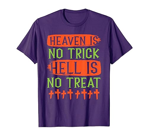 Christian Halloween Jesus Christ Trick Or Treat Christianity T-Shirt
