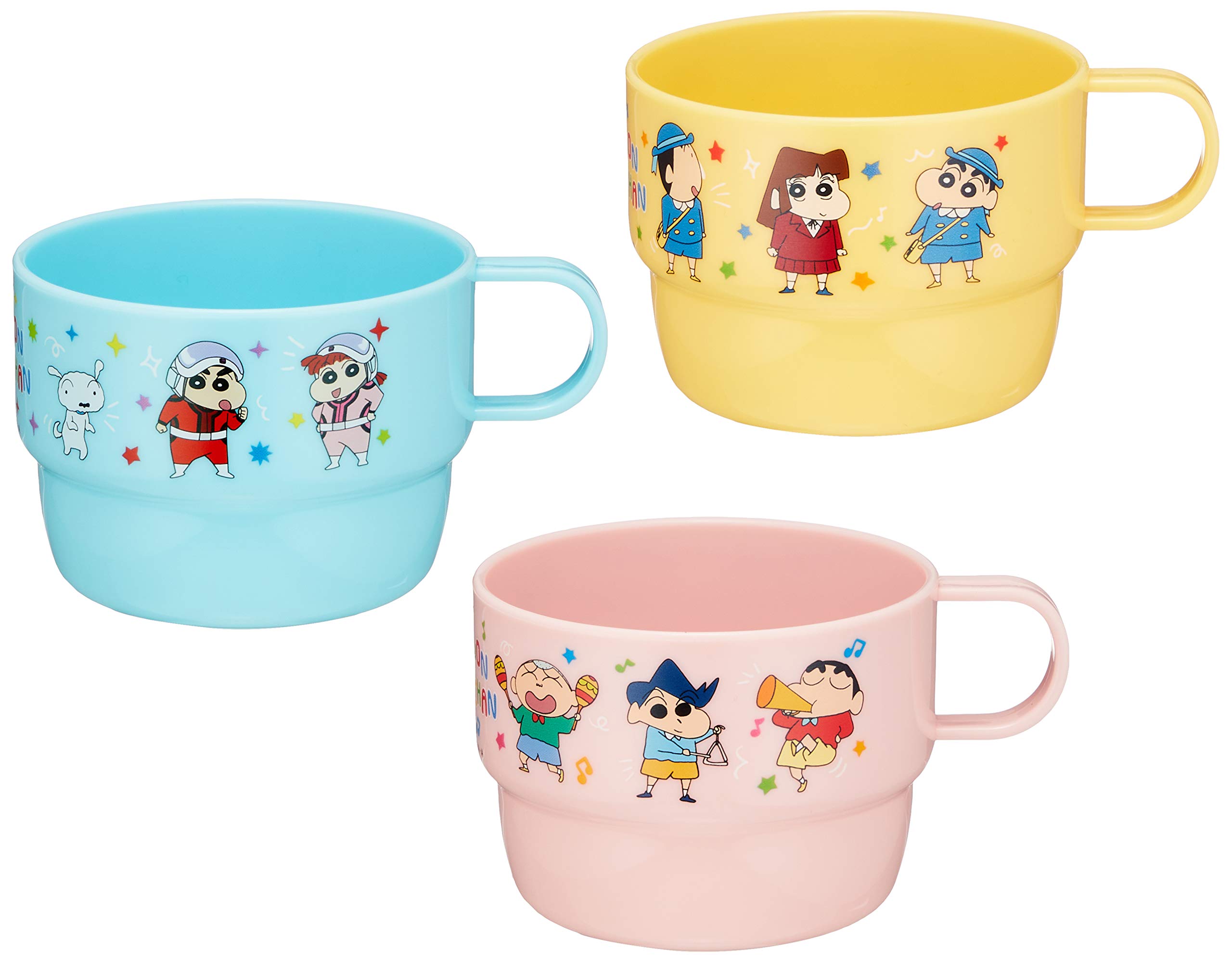 Amazon｜ティーズファクトリー プラカップ3個セット クレヨン