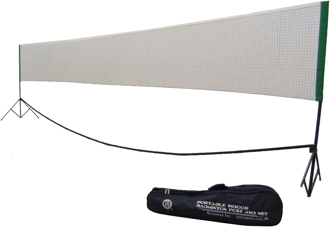 Portable Indoor Badminton, Outdoor Post and Net Set