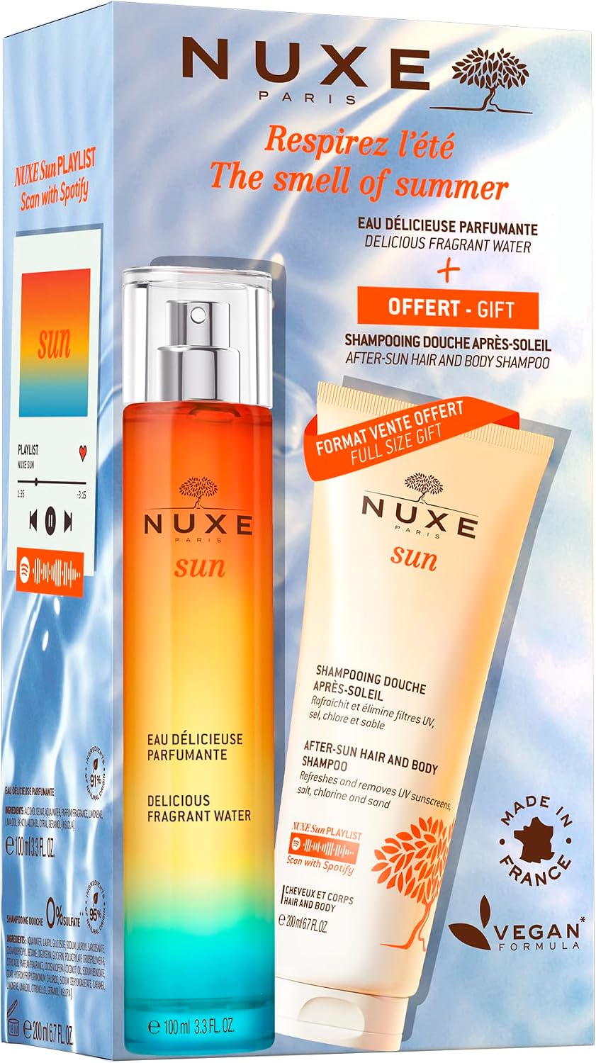 Nuxe Vücut Spreyi 100 ml & Güneş Sonrası Şampuan 200 ml