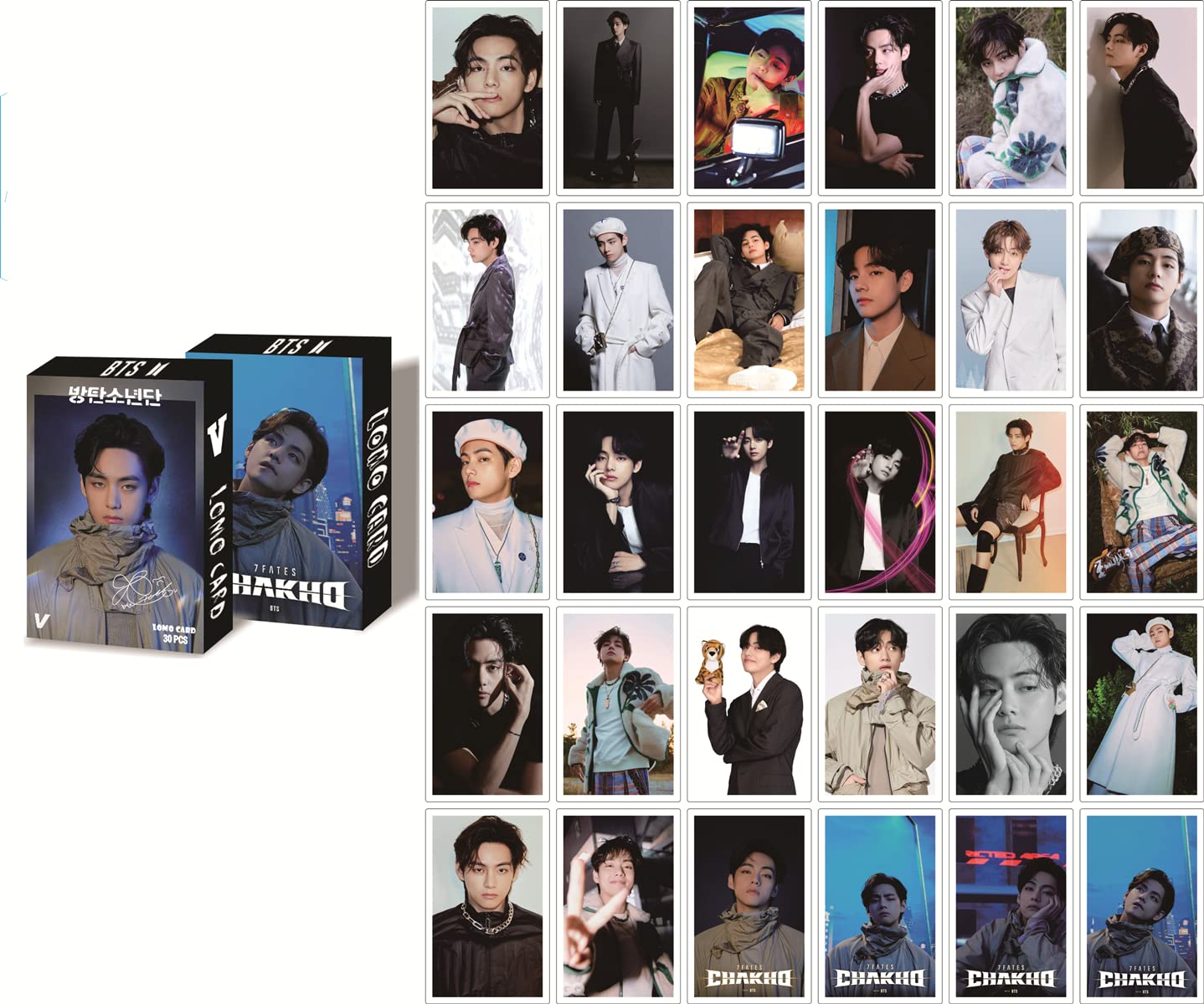 Amazon | ZHENGGE 8パック/240枚 BTS グッズ ロモカード KPOP フォト