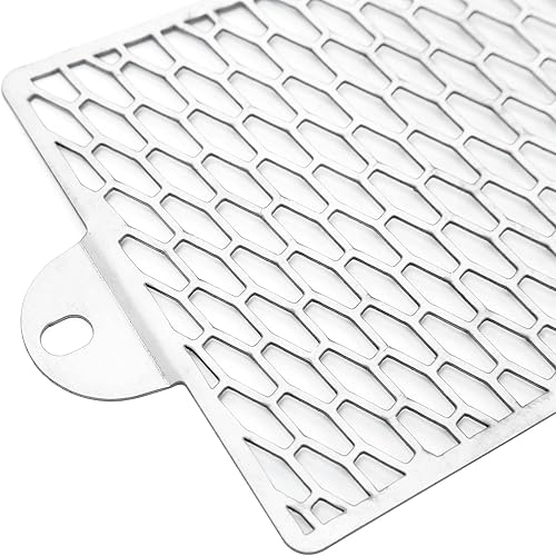 Miniatura 6 de TCT-MOTORPARTS Cubierta protectora del refrigerador de aceite de la parrilla del radiador para Softail Fat Boy Sport Glide 18 en adelante