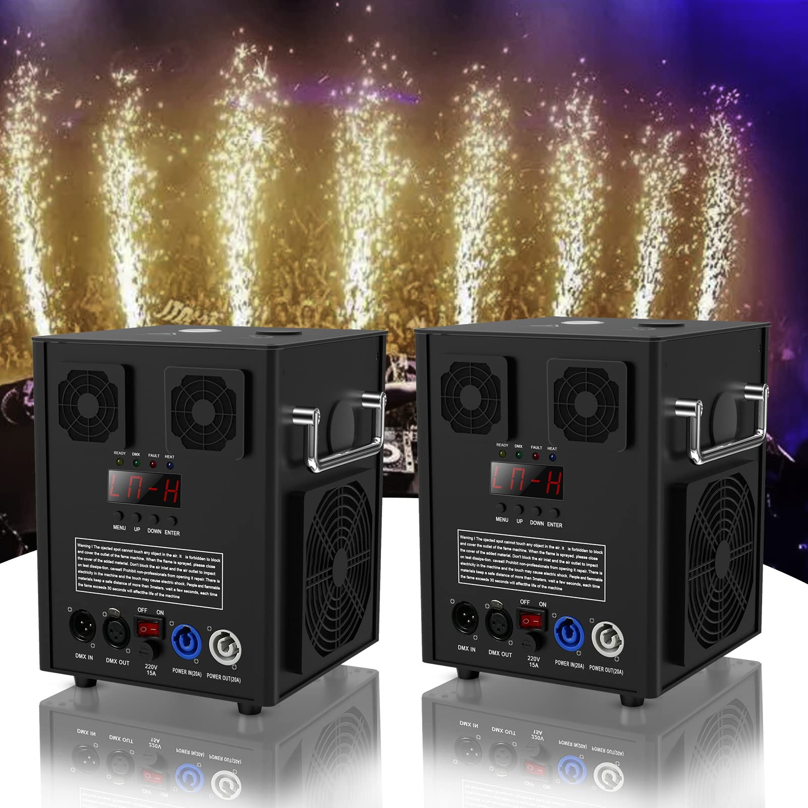 Erreyht Macchine pirotecniche 700W D-MX Scintilla fredda z pilotem