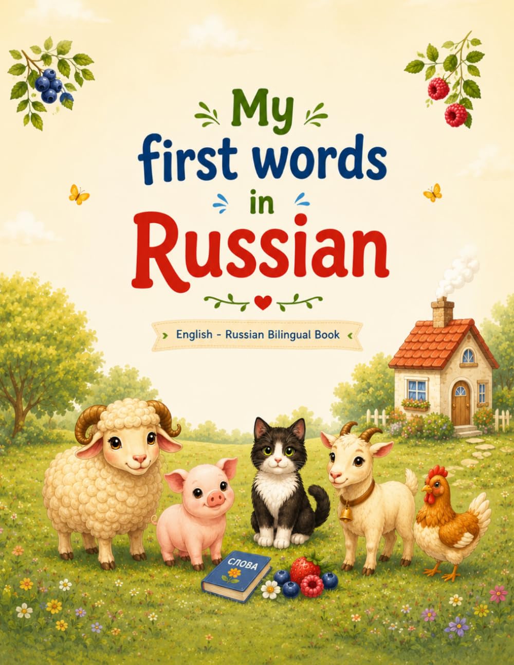 My First Words in Russian: English — Russian Bilingual book