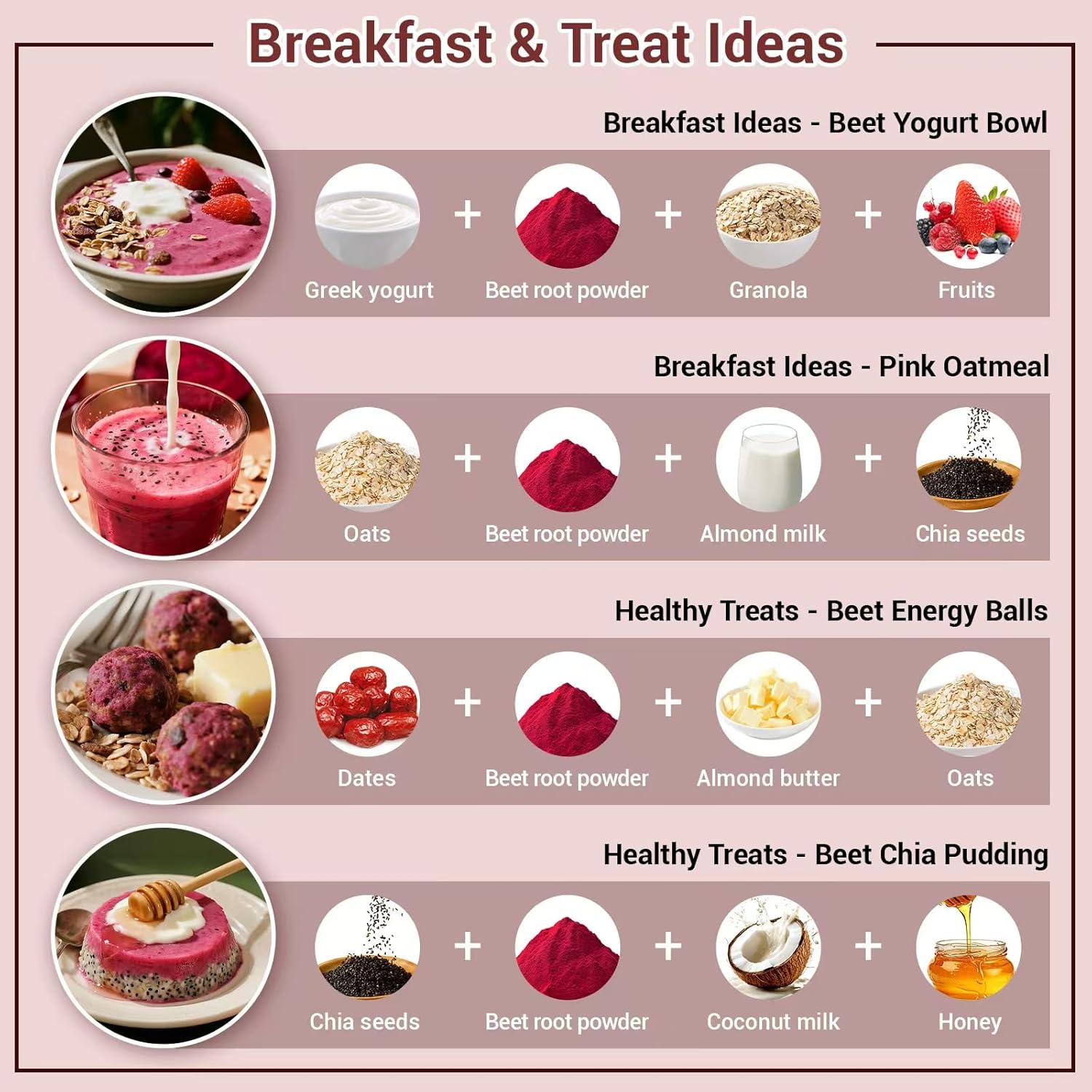 Original Beet Root Powder | Non-GMO Beetroot Superfood | Vegan & Gluten Free | Natural Nitric Oxide Supplement | Supports Pre Workout Energy | 16oz - Image 7