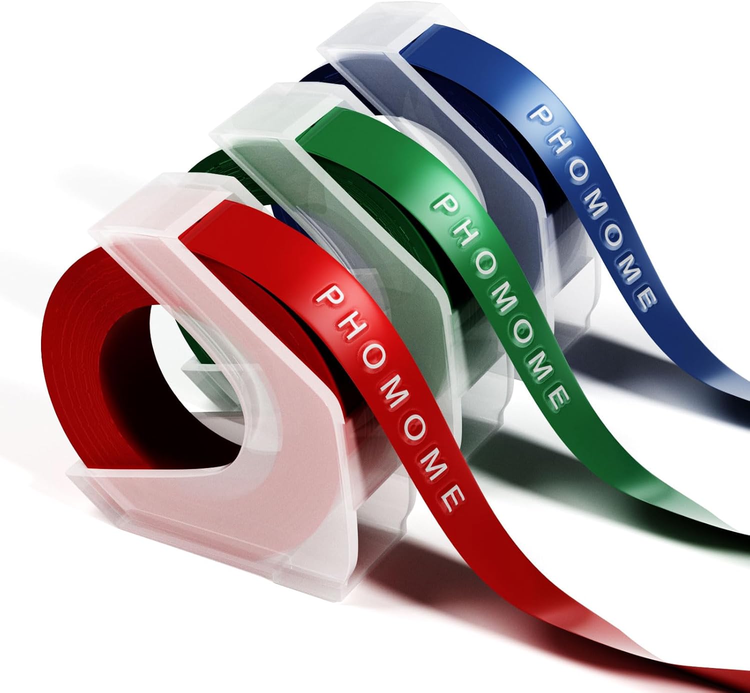 Phomemo Embossing Label Tape Replacement for Dymo Embossing