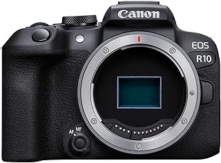 Canon EOS R10 Mirrorless Camera (Body Only) – Digital – Dual Pixel CMOS AF II and 4K Video up to 60p – Perfect for Vloggin…