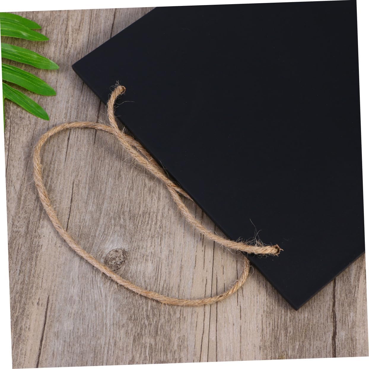 Rustic Wood Chalkboard Sign 20x30cm Hanging Decorative Display Board