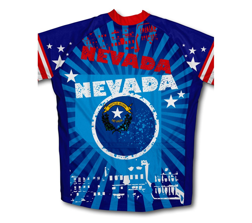 ScudoPro Nevada Long Sleeve Cycling Jersey for Men - Size 4XL Blue