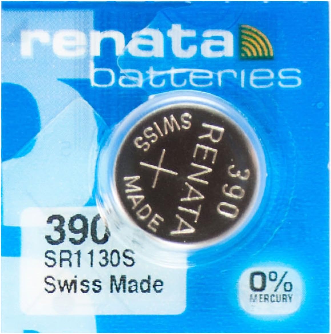 Renata Watch Battery 390 (SR1130SW): Amazon.co.uk: Fashion