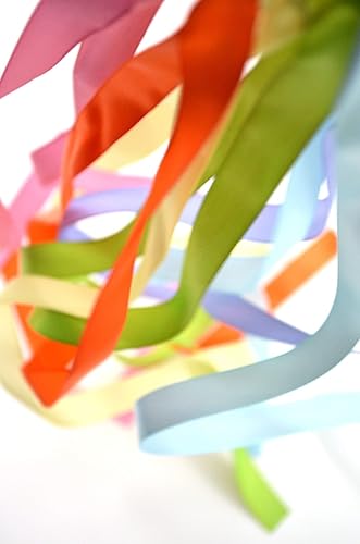 Vista 3 de Cometa de mano - Pastel Rainbow