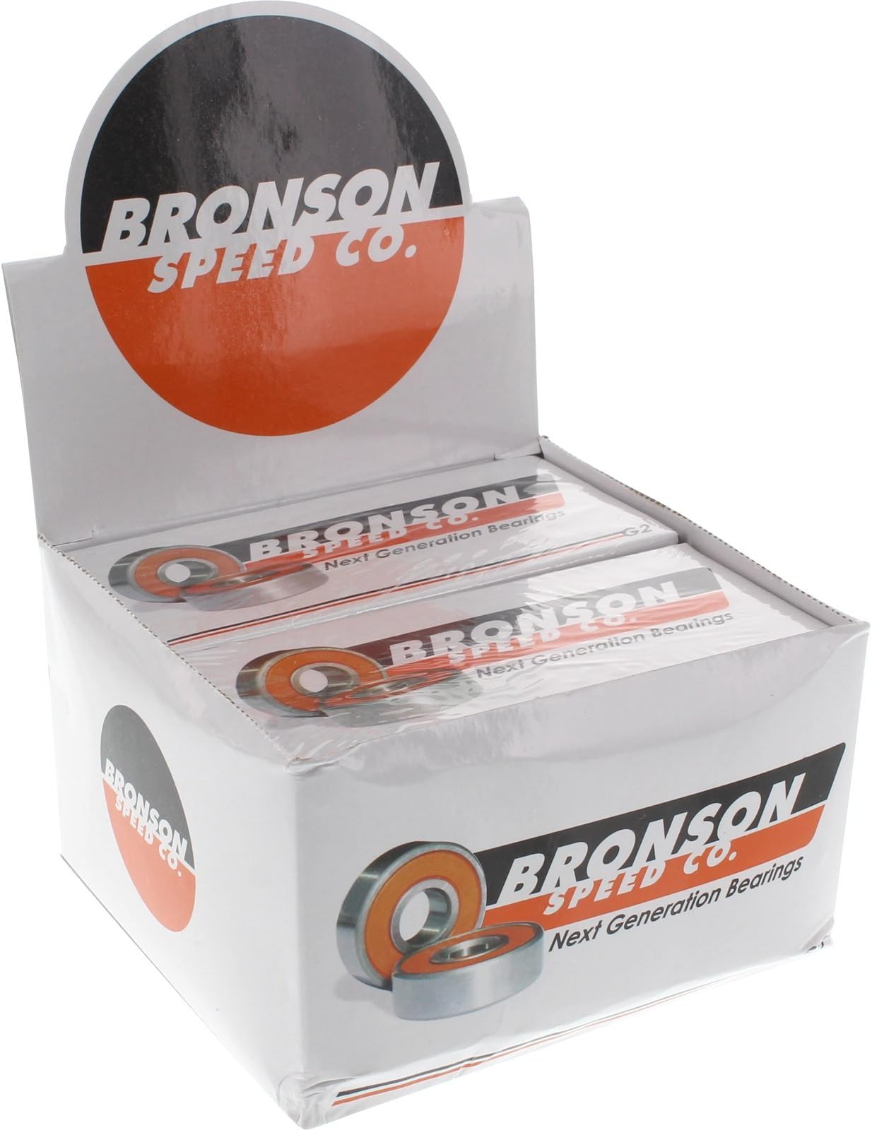 Bronson G2 Bearings 10/pack Box W/spacerswashers