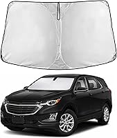 Vista 92 de EcoNour Parasol para Subaru Crosstrek 2013-2015 2016 2017, visera solar para parabrisas delantero y ventana, bloqueador de calor UV y protector