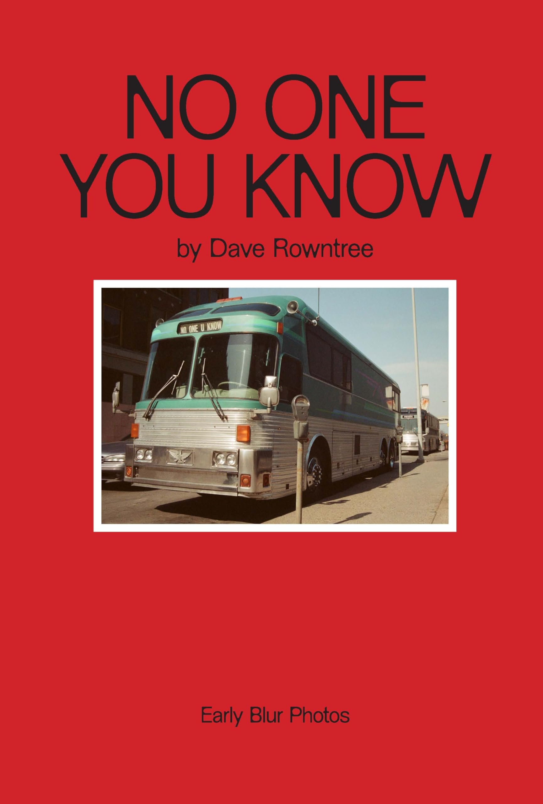 No One You Know: Dave Rowntree's Early Blur Photos