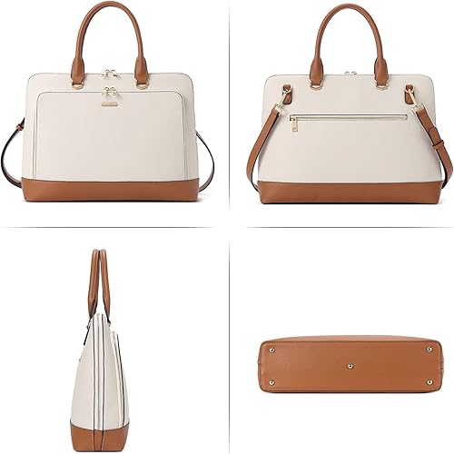 Miniatura 2 de CLUCI Carteras de cuero para mujer con maletín para mujer