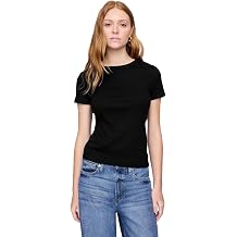 Gap Women's Solid Rib Knit Top Solid Rib Knit Top