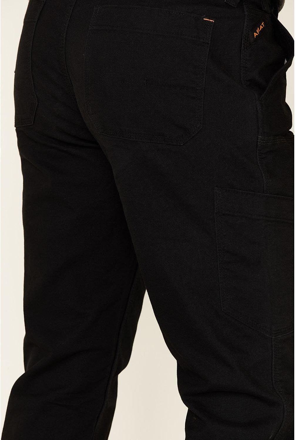 ARIAT Men's Rebar M7 Slim Durastretch Made Tough Double Front Straight Pant - Image 4