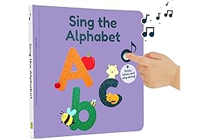 Calis Books ABC Sound Book | Alphabet Learning Toy for 1 Year Old