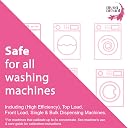 Moon & Mount liquid detergent 1 litre top load front load, detergent liquid for washing machine - balanced PH, Non-toxic (Rose) gallery image
