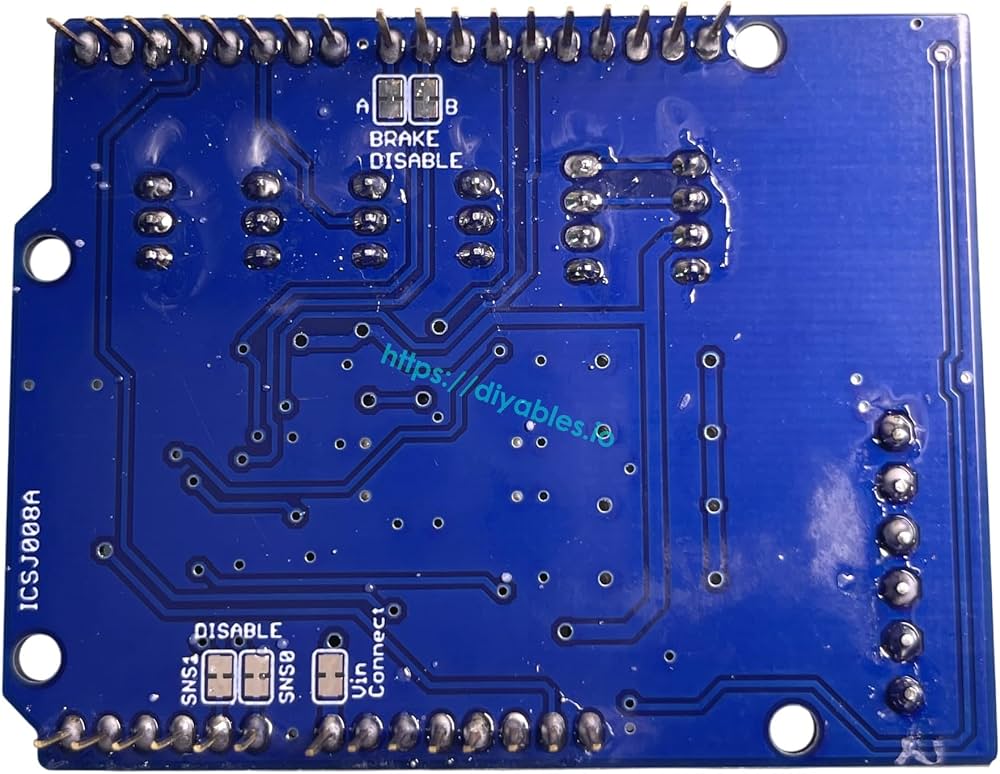 Produktbild von Hailege L298P Motortreiber Shield Für Arduino UNO R3 – H-Brücke, Dual-Motor, PWM, 2A, 6,5-35V, Für DC- & Schrittmotoren