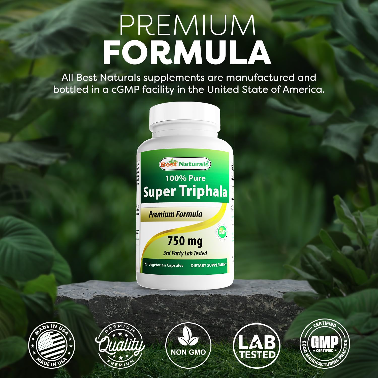 Best Naturals Triphala 750 mg 120 Vcaps — Amazon image 5