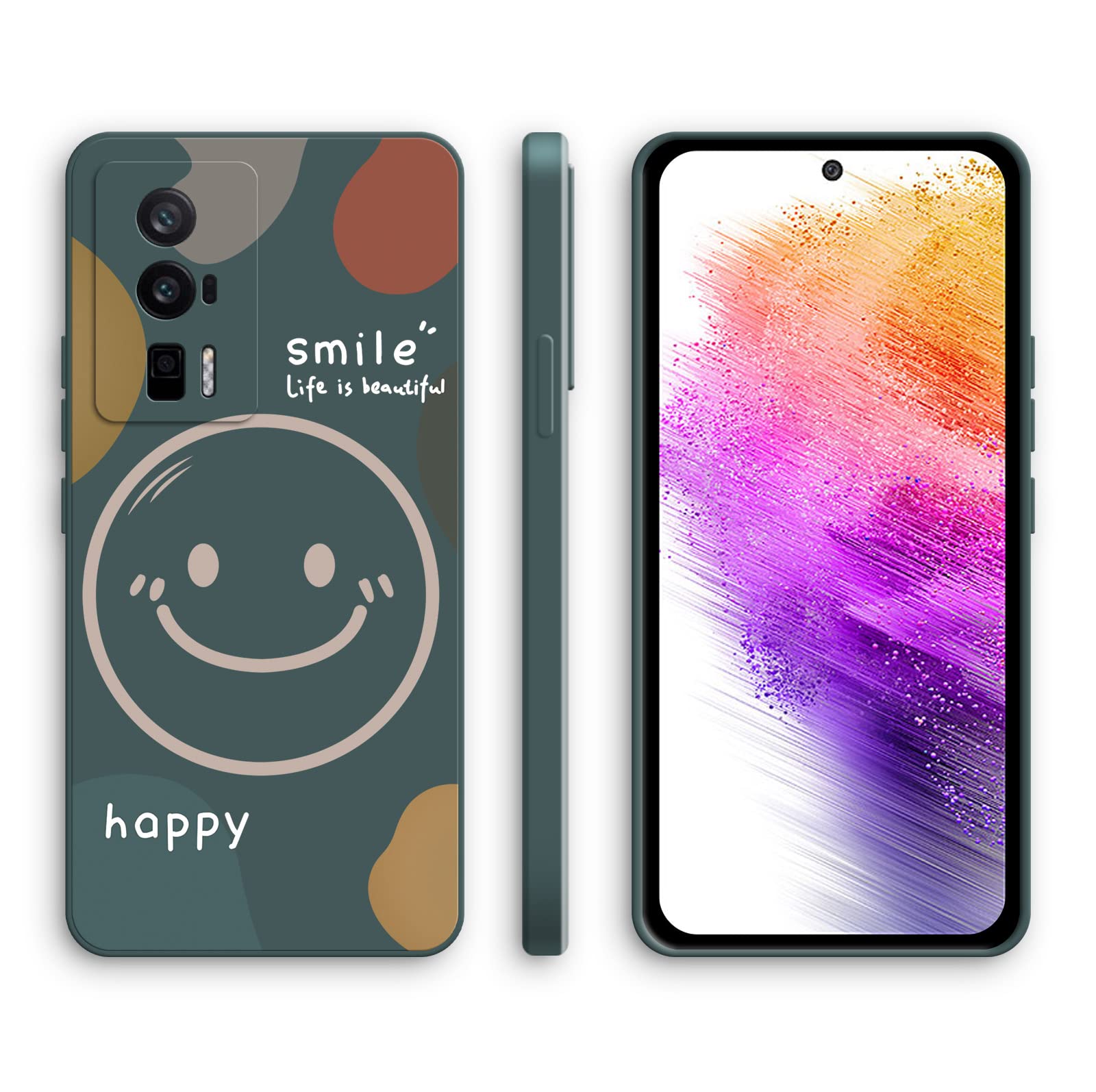 Custodia In Silicone Per Xiaomi POCO F5 Pro 5G Design Marmo 12