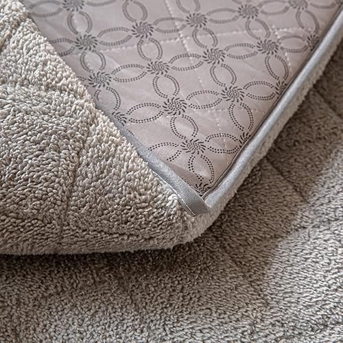 Miniatura 6 de Colchón futón portátil que mantiene el calor colchón japonés enrollable cubrecolchón plegable tatami tapete tatami con almohadilla elástica