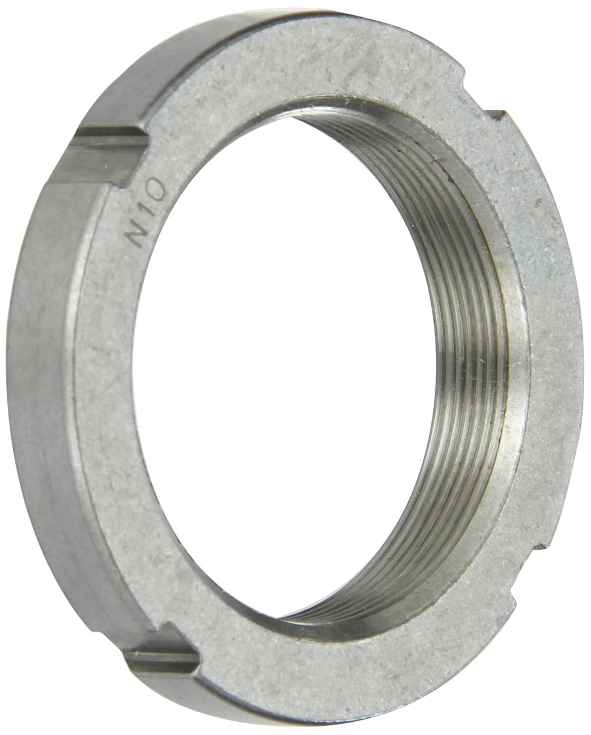 SKF N 10 Locknut, Right Hand, Steel, M50 Thread, 18 Threads per Inch ...