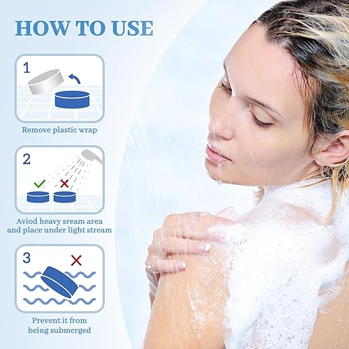 Miniatura 5 de Vaporizadores de ducha, 6 unidades, vaporizadores de ducha, bonito juego de regalo con ingredientes naturales, 6 aromas diferentes y envueltos